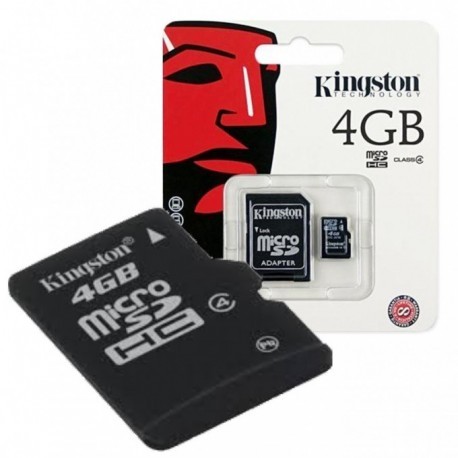 TARJETA MICRO SD 4 GB